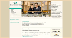 Desktop Screenshot of laeuterhaeusle.de